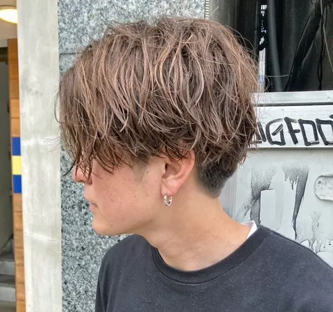 シャドーパーマ×ラフウルフ